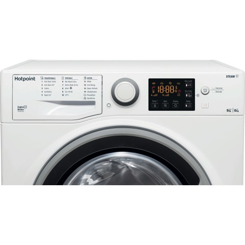 Hotpoint RDGR9662WS 'Aquarius' Super Silent Washer Dryer 9kg Wash/6kg